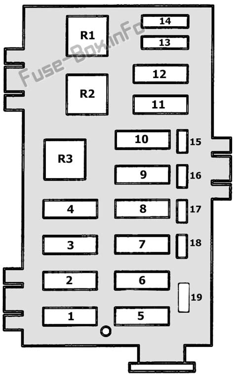 1996 ford econoline distribution box|Fuse box location and diagrams: Ford E.